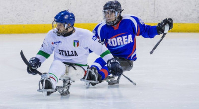 Mondiali di para ice hockey: Italia batte Corea del Sud 3-2